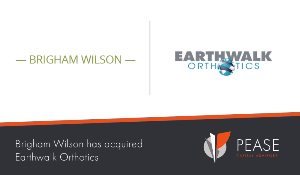 Brigham Wilson - Earthwalk Orthotics. Deal